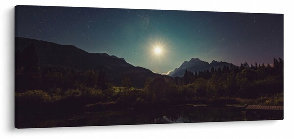 Kép - éjszakai égbolt (120x50 cm)