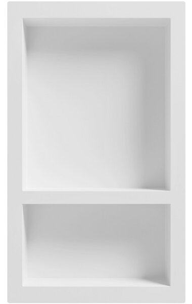 Mexen X-Wall-S SMC peremes fali polc 68,6 x 40,7 cm, fehér - 1901694109