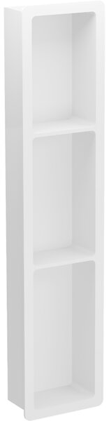 Mexen X-Wall-K, beépíthető konglomerátum polc 93,2 x 20,7 cm, fehér, 1900932010