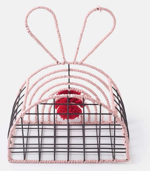 Sinsay - Tárolókosár fülekkel - pasztellpink