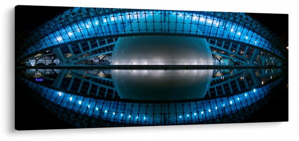 Egy kép a futballstadionról (120x50 cm)