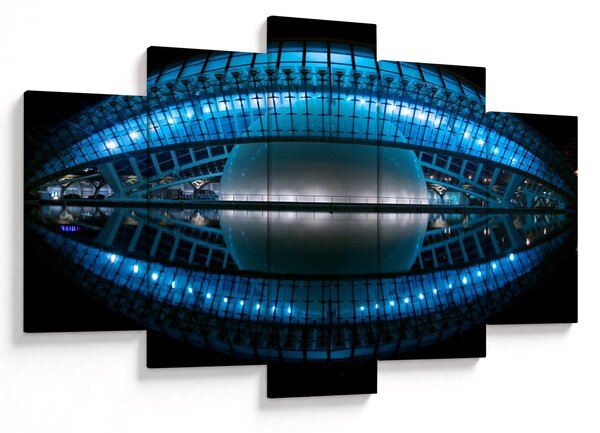 Egy kép a futballstadionról (150x105 cm)