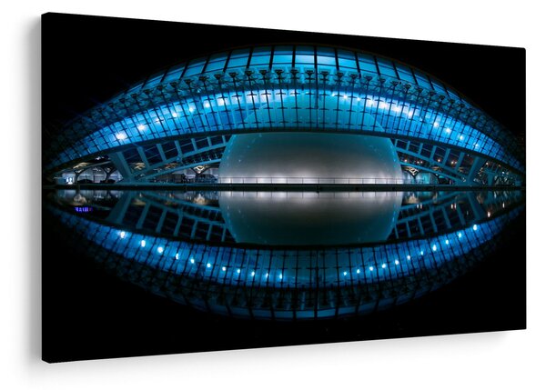 Egy kép a futballstadionról (90x60 cm)