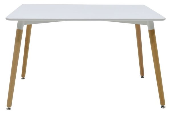 Étkezőgarnitúra, Natali-Gaston, Pako World, MDF, szürke-fehér-natúr, 5 részes, 120x80x76 cm