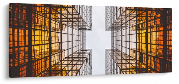 Felhőkarcoló képe (120x50 cm)