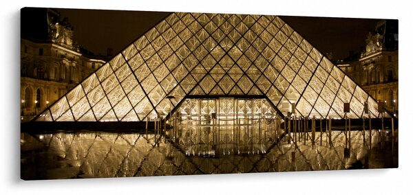 Louvre képe (120x50 cm)