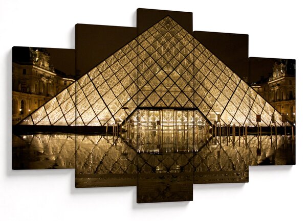 Louvre képe (150x105 cm)