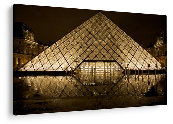 Louvre képe (90x60 cm)