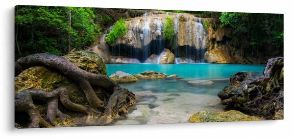 Vízesések képe (120x50 cm)