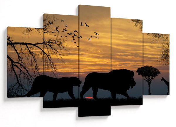 Safari képe (150x105 cm)