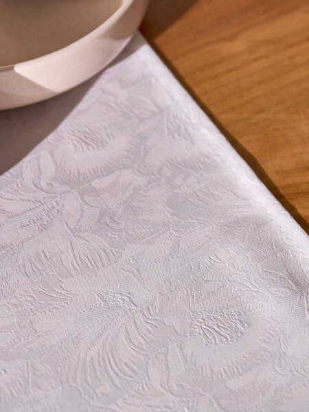 Sinsay - Jacquard mintás asztali futó - krémszínű