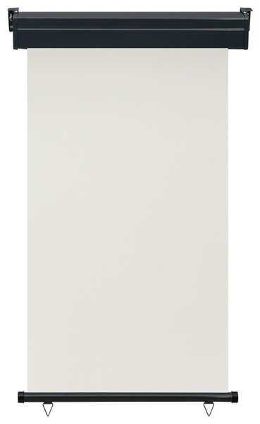 Krémszínű oldalsó terasznapellenző 105 x 250 cm