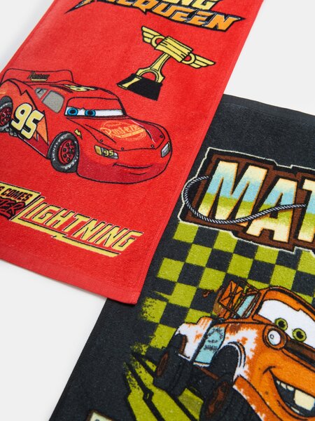 Sinsay - Pamut Cars törölközők 2 pack - többszínű