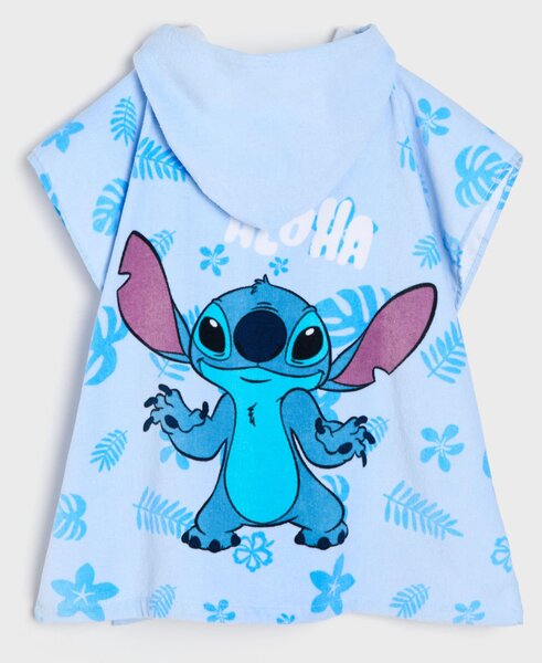 Sinsay - Kapucnis törölköző Stitch - kék