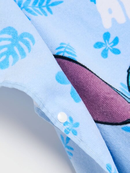 Sinsay - Kapucnis törölköző Stitch - kék