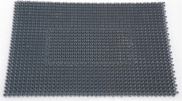Kültéri szennyfogó szőnyeg, 57x86 cm, RS OFFICE "Step In" sötétszürke