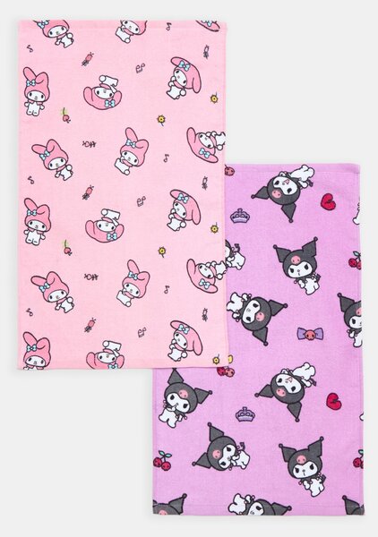 Sinsay - Hello Kitty törölközők 2 darabos csomag - orchidealila
