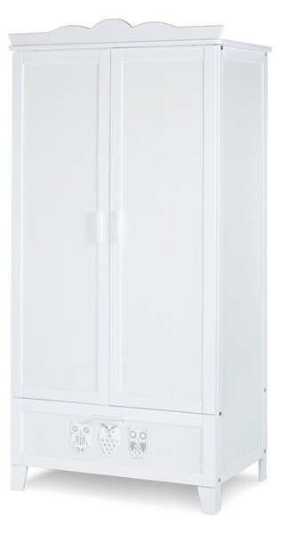 Klups Marsell 2 ajtós szekrény - fehér (bialy)