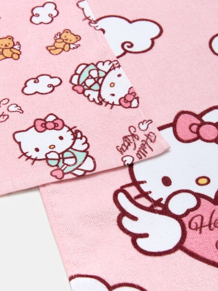 Sinsay - Hello Kitty törölközők 2 darabos csomag - többszínű