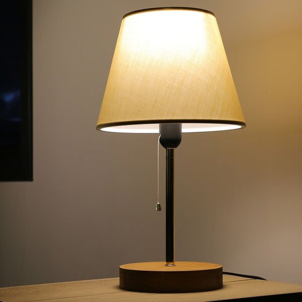 Asztali lámpa, Barna - FRANCE