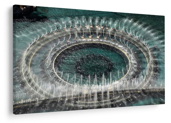 Szökőkút képe (90x60 cm)