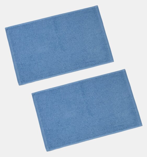 Sinsay - Egyszínű pamut törölközők 2 pack - kék