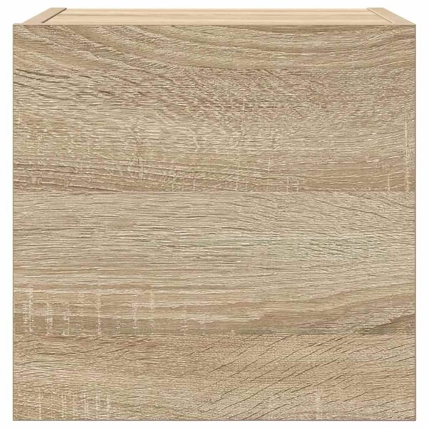 Sonoma tölgy falra szerelhető TV-szekrény 30,5x30x30 cm