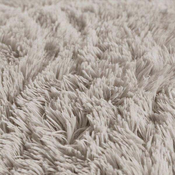 Barna kétszemélyes mikroplüss ágyneműhuzat 200x200 cm Cuddly – Catherine Lansfield