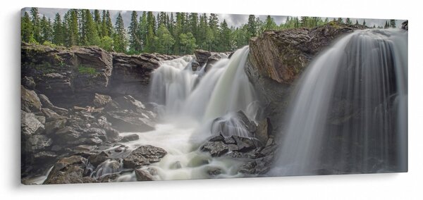 Vízesések képe (120x50 cm)