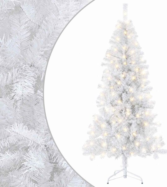 Műanyag Hajtogatós Karácsonyfa 210 cm 300 LED Meleg fehér