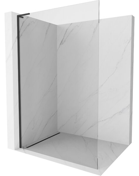 Mexen Kioto L, Walk-In zuhany paraván 60 x 200 cm, 8 mm átlátszó üveg, fekete profil, 800-060-103-70-00
