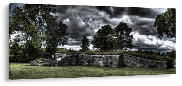 Egy felhős ég képe (120x50 cm)