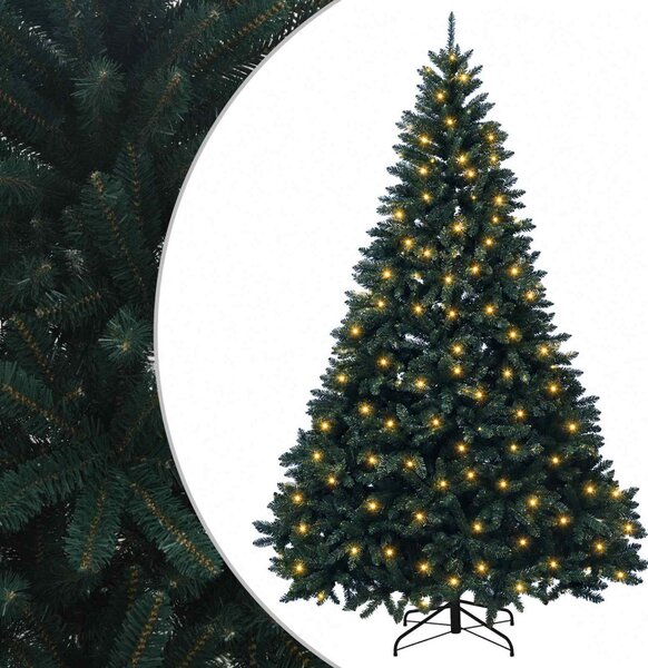 Műanyag Hajtogatós Karácsonyfa 240 cm 300 LED Meleg fehér