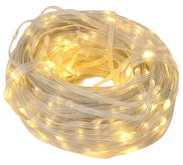 Fényfüzérek 150 LED Meleg fehér 15 m