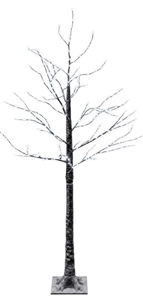 Havas LED-es karácsonyfa Barna 22 x 22 x 150 cm Műanyag 232 LED