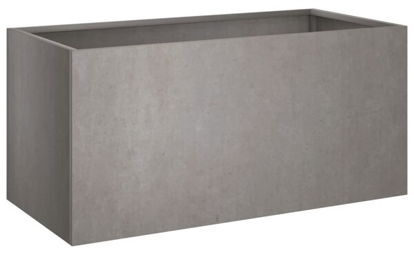Corten acél növénytartó 62x30x29 cm