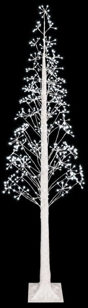Karácsonyi csillagfény Fehér 25 x 25 x 210 cm Műanyag 560 LED