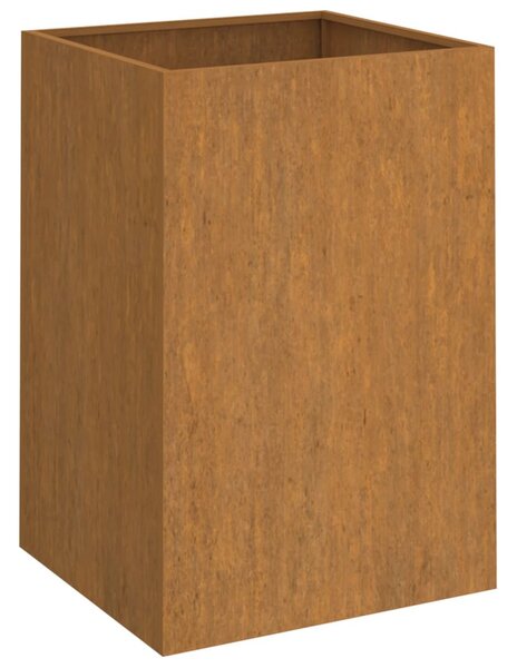 Corten acél növénytartó 42x38x75 cm
