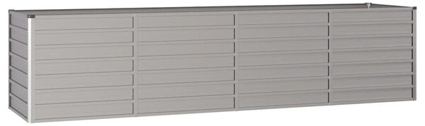 Rozsda színű corten acél kerti magaságyás 320 x 80 x 77 cm