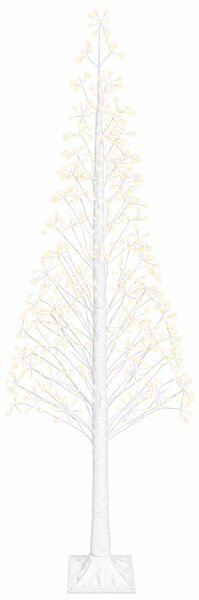 Karácsonyi csillagfény Fehér 25 x 25 x 240 cm Műanyag 688 LED