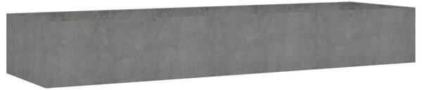 Corten acél kerti magaságyás 280 x 80 x 40 cm