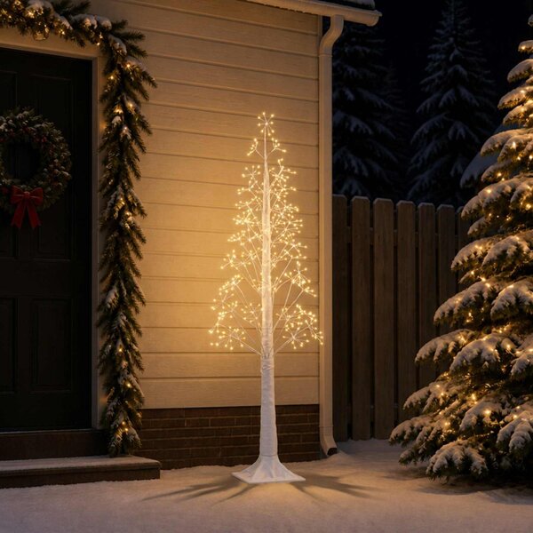 Karácsonyi csillagfény Fehér 180 cm Műanyag 432 LED