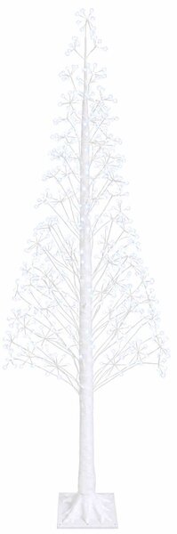 Karácsonyi csillagfény Fehér 25 x 25 x 240 cm Műanyag 688 LED