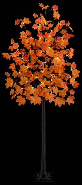 LED juharfa karácsonyfa Barna 210 cm Műanyag 144 LED
