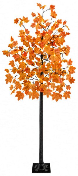 LED juharfa karácsonyfa Barna 210 cm Műanyag 144 LED