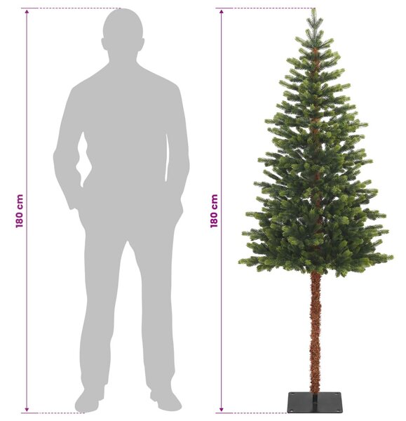 Műanyag Hajtogatós Karácsonyfa 180 cm PVC és fém Zöld
