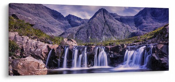 Vízesések képe (120x50 cm)