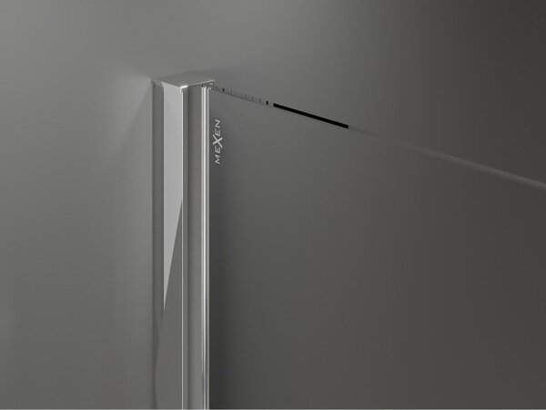 Mexen Velar Walk-in toló zuhanyfal 70 x 200 cm, átlátszó 8 mm, króm - 871-070-000-03-01