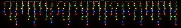 Fényfüggöny 210 LED Többszínű 500 x 72 cm