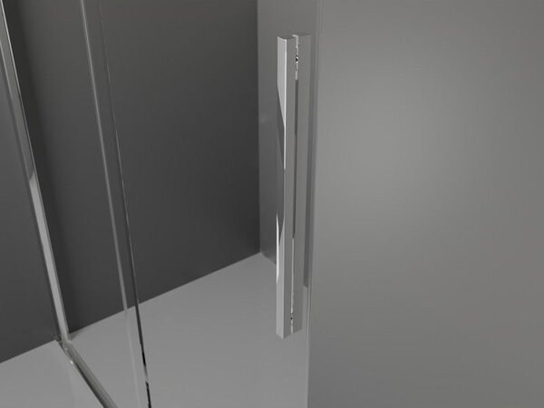 Mexen Velar Walk-in toló zuhanyfal 70 x 200 cm, átlátszó 8 mm, króm - 871-070-000-03-01